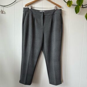 Addition Elle Gray Viscose Blend Trouser Pants Size 18